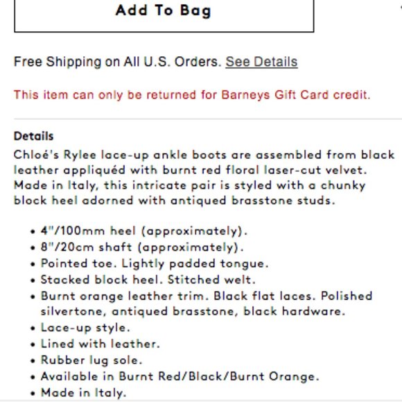 NIB Chloe Rylee Velvet & Leather Ankle Boots Size 39 - Picture 9 of 12